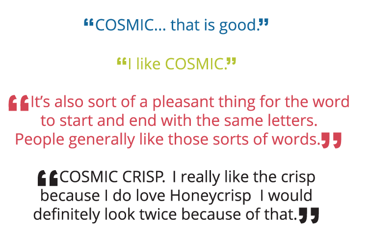 How Did The 'Cosmic Crisp' Apple Get Its Name?, Science Diction