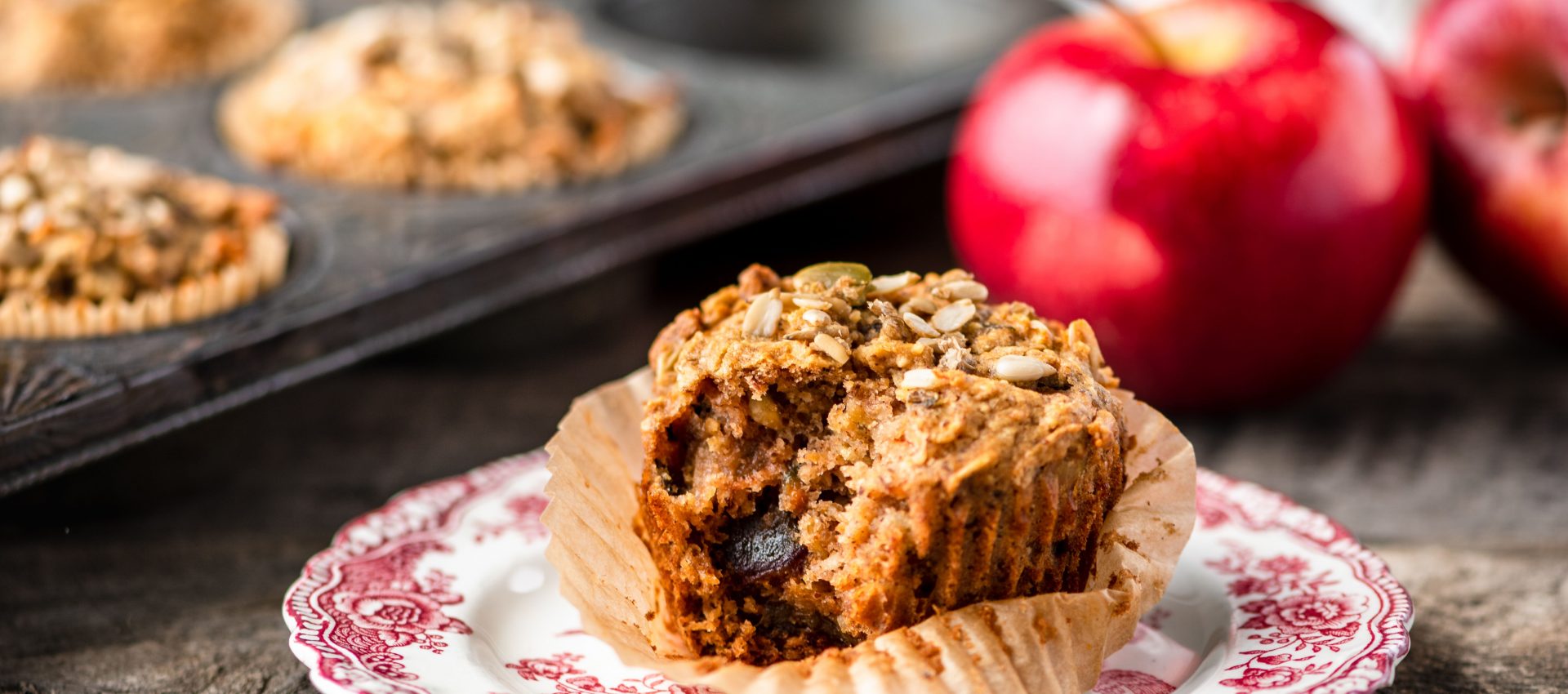 Apple Carrot Muffins